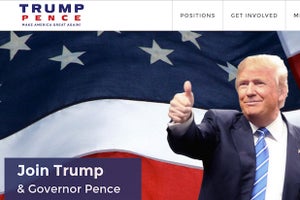 Trump-Pence new logo