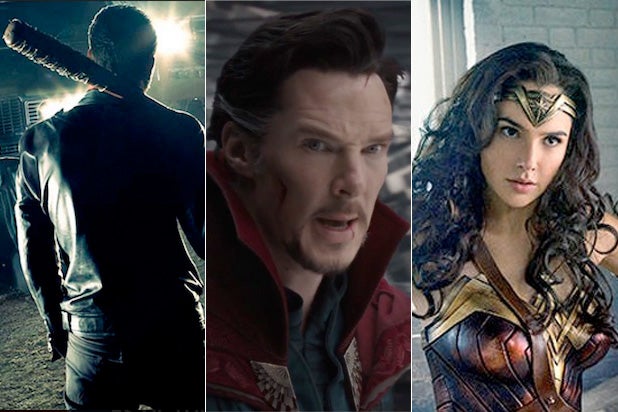 comic con walking dead doctor strange wonder woman