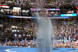 How Hillary Clinton Disappeared Into Her Own Speech (Commentary)