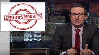 John Oliver Makes Official Endorsements for 2016 Election (Video)