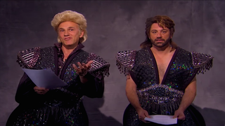Watch Jimmy Kimmel, Christoph Waltz Tussle at Siegfried and Roy Audition (Video)