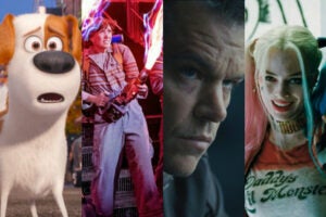 secret life of pets ghostbusters jason bourne suicide squad