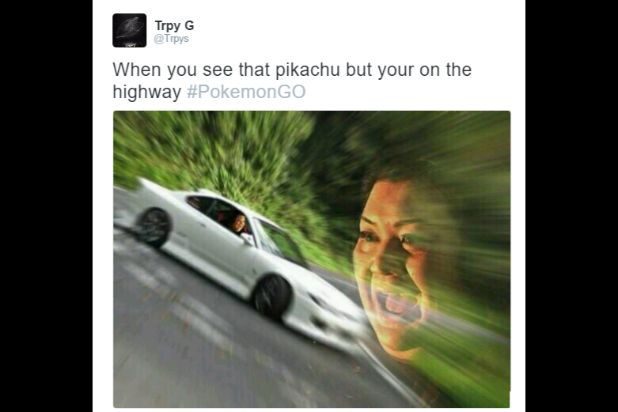 pokemon while driving pokemon while driving
