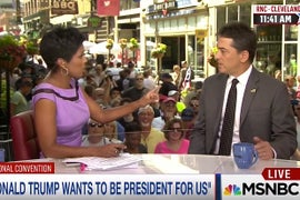 MSNBC’s Tamron Hall Rips Trump Supporter Scott Baio for Sexist Tweets Live on Air (Video)