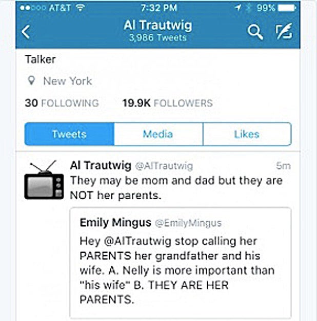 Al Trautwig Tweet