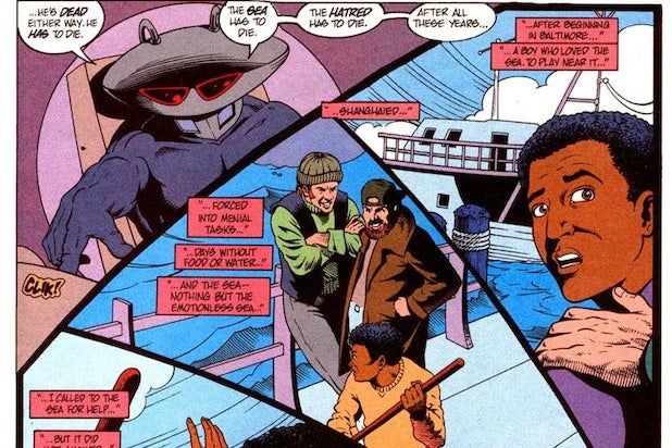 Black Manta 90s origins Black Manta 90s origins