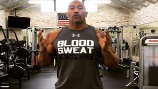 The Rock Turns 45: His 9 Best Workout Selfies on Instagram (Photos)