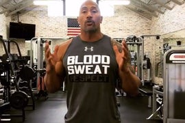 The Rock Turns 45: His 9 Best Workout Selfies on Instagram (Photos)