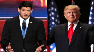Donald Trump Does a 180 to Endorse Paul Ryan