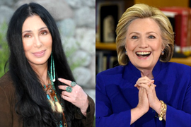 Cher Embarks on Hillary Clinton Big Gay Fundraising Tour