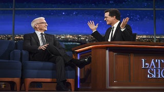 Stephen Colbert Grills Anderson Cooper Over CNN Hiring Corey Lewandowski (Video)