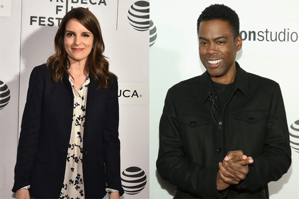 Tina Fey, Chris Rock