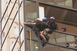 Trump Tower Climber Captured in Risky Rescue (Video)