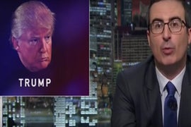 John Oliver Takes Some of the Blame for Donald Trump’s Presidential Run (Video)