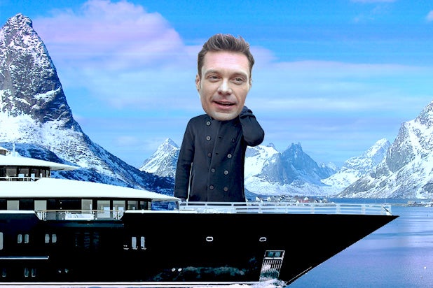 Ryan Seacrest Moguls on a Boat Ryan Seacrest Moguls on a Boat