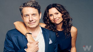 ‘Speechless’ Stars Minnie Driver and John Ross Bowie Banter Like a Married Couple (Video)