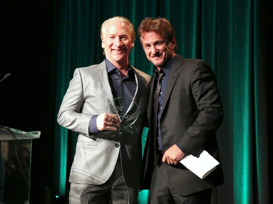 Bill Maher, Sean Penn Bill Maher, Sean Penn
