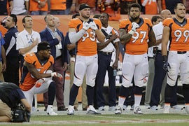 Brandon Marshall Loses Sponsor After Taking a Knee During National Anthem