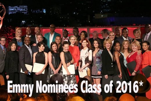 2016 Emmy Nominees Class Photo