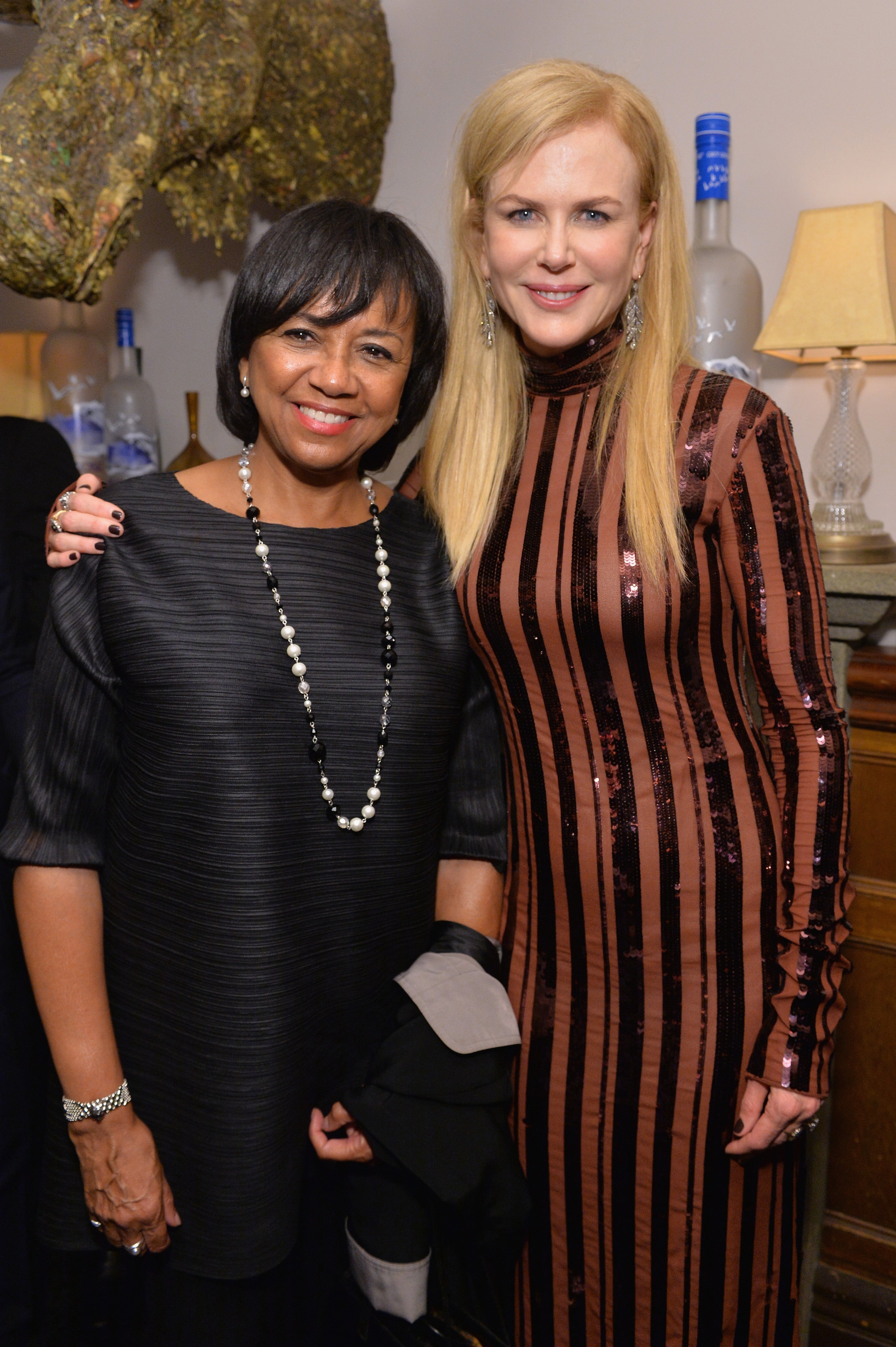 President of the Academy of Motion Picture Arts and Science Cheryl Boone Isaacs and actress Nicole Kidman President of the Academy of Motion Picture Arts and Science Cheryl Boone Isaacs and actress Nicole Kidman