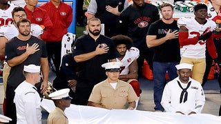 Chargers Fans Boo Colin Kaepernick as He Kneels During National Anthem in San Diego