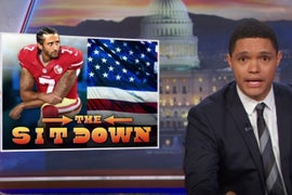 Trevor Noah Trashes Colin Kaepernick Critics as Hypocrites (Video)