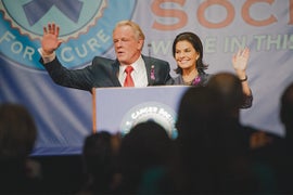 ‘Graves’ Star Nick Nolte Recalls Meeting Donald Trump, Arguing Who Has Better Hair