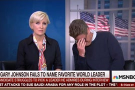 Joe Scarborough Calls Gary Johnson ‘Completely Ignorant’ After ‘Another Aleppo Moment’