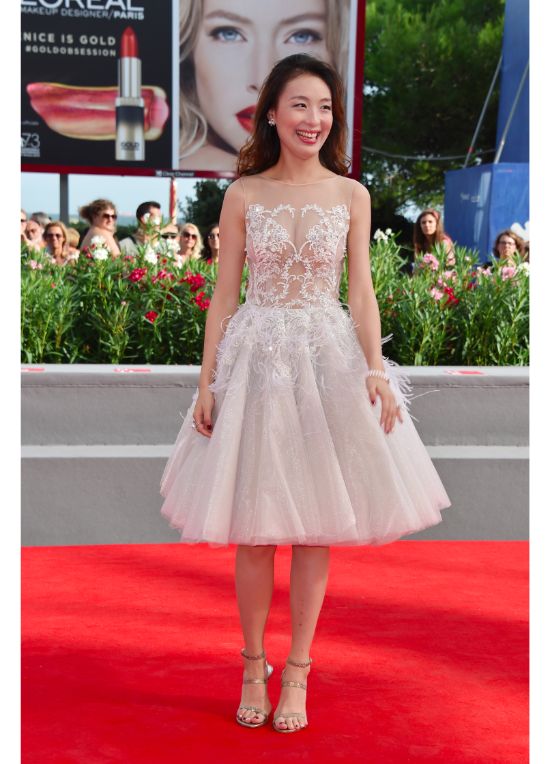 Sarah Yimo Li attends the premiere of 'The Distinguished Citizen' during the 73rd Venice Film Festival at Sala Grande on September 4, 2016 in Venice, Italy. Sarah Yimo Li attends the premiere of 'The Distinguished Citizen' during the 73rd Venice Film Festival at Sala Grande on September 4, 2016 in Venice, Italy.