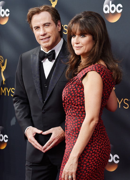 68th Annual Primetime Emmy Awards John Travolta and Kelly Preston 68th Annual Primetime Emmy Awards John Travolta and Kelly Preston