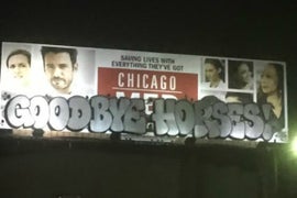 This ‘Goodbye Horses’ Graffiti Will Delight ‘Silence of the Lambs’ Die-Hards (Photo)