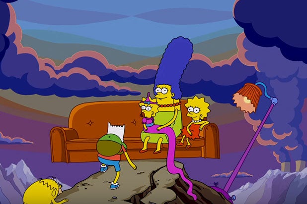 The Simpsons Couch Gag Pays Tribute To Adventure Time