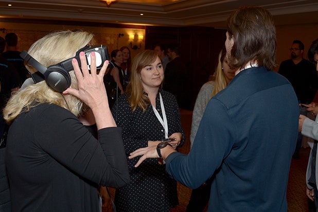 VR Demo at TheGrill Media Conference
