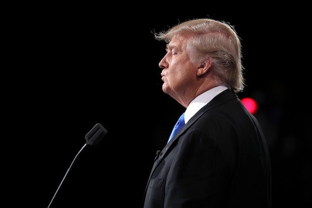 Donald Trump First Presidential Debate 2016 profile
