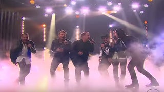 James Corden Joins Backstreet Boys for 6-Man Performance (Video)