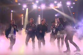 James Corden Joins Backstreet Boys for 6-Man Performance (Video)