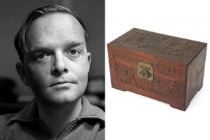 truman capote ashes auction remains auctioned