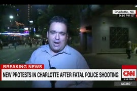 CNN’s Ed Lavandera Attacked on Live TV Covering Charlotte Protests (Video)
