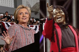 Hillary Clinton Just Played ‘I Feel Good’ by James Brown – Who Died of Pneumonia (Video)