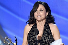 Julia Louis-Dreyfus Holds Back Tears in Emmys Tribute to Father (Video)