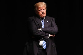 Donald Trump’s Hot Mic Gaffe Was So Bad He (Almost) Apologized