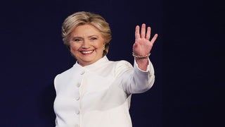 No Handshake Part 2: Hillary Clinton, Donald Trump Keep Their Distance (Video)