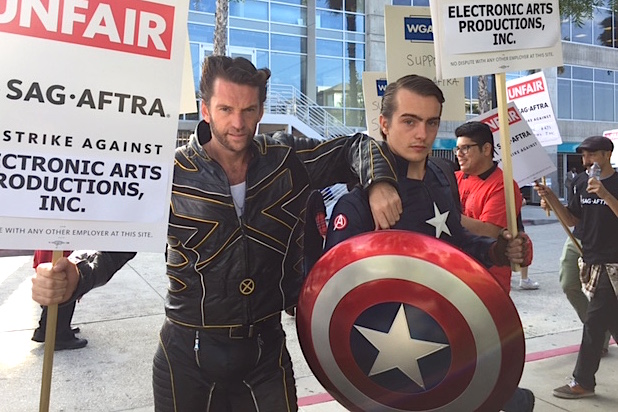 SAG AFTRA video game actors strike Electronic Arts SAG AFTRA video game actors strike Electronic Arts