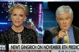 Watch Newt Gingrich Go Crazy on Megyn Kelly Over Trump (Video)