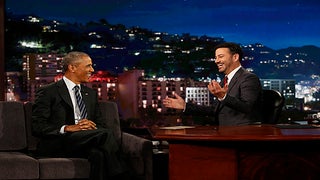 Obama Burns Trump While Reading ‘Means Tweets’ on Jimmy Kimmel (Video)