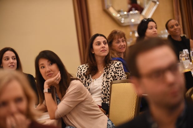 power women breakfast los angeles 2016 crowd listening power women breakfast los angeles 2016 crowd listening