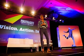 Robin Roberts, Sage Steele and a Stage Full of Olympians Inspire Women at the espnW Summit