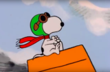 snoopy dog house red baron its the great pumpkin charlie brown peanuts Flying Ace