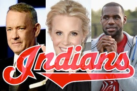 #RallyTogether: Stars Rooting for the Cleveland Indians (Photos)