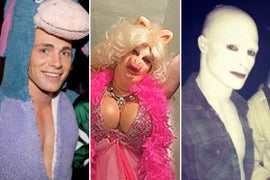 7 Years of Colton Haynes’ Outrageous Halloween Costumes, From Eeyore to Marge Simpson (Photos)